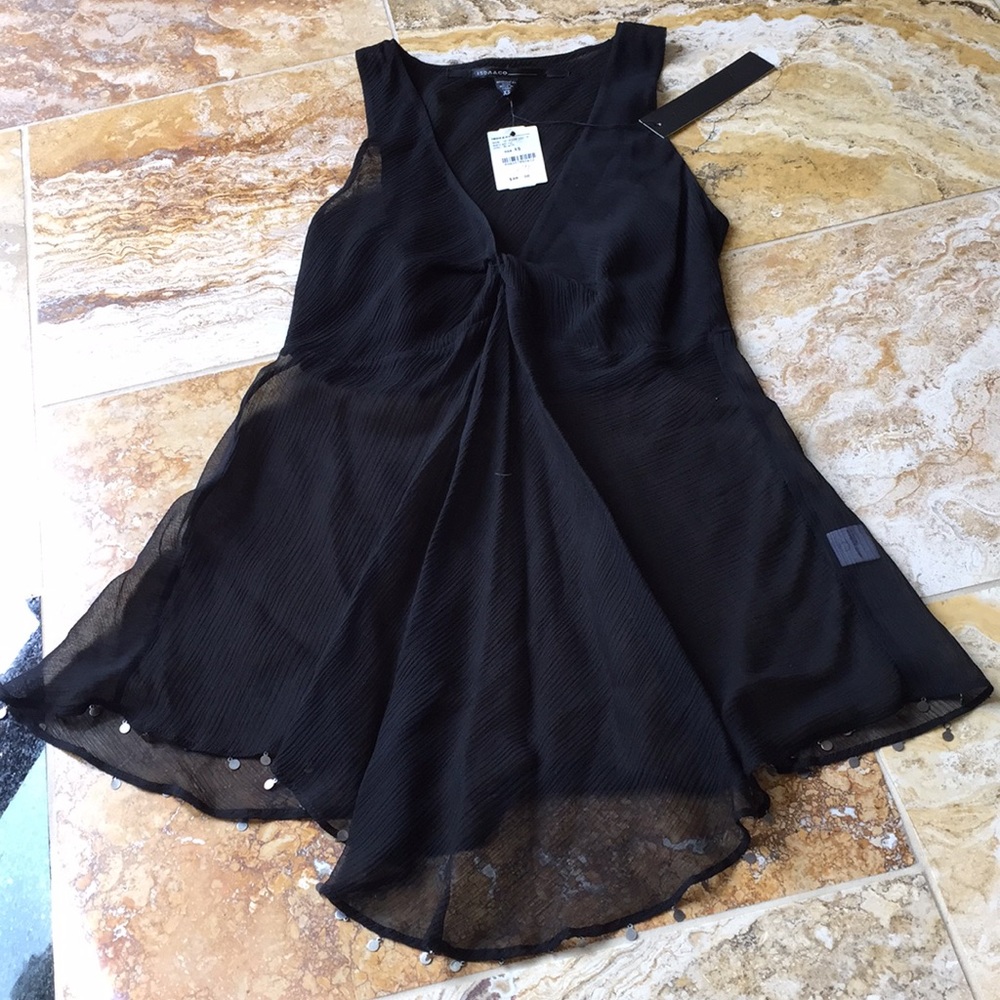 ISDA & Co 100% sheer crinkle silk